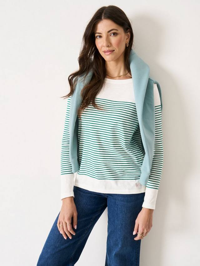 Топ в полоску Cassandra Crew Clothing, Jade Green
Топ в полоску Cassandra Crew Clothing, Jade Green