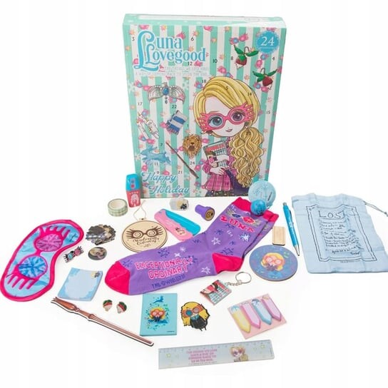 Адвент-календарь Гарри Поттера на 24 подарка, оригинальные кинокопии 2023 года Noble Collection
Адвент-календарь Гарри Поттера на 24 подарка, оригинальные кинокопии 2023 года Noble Collection