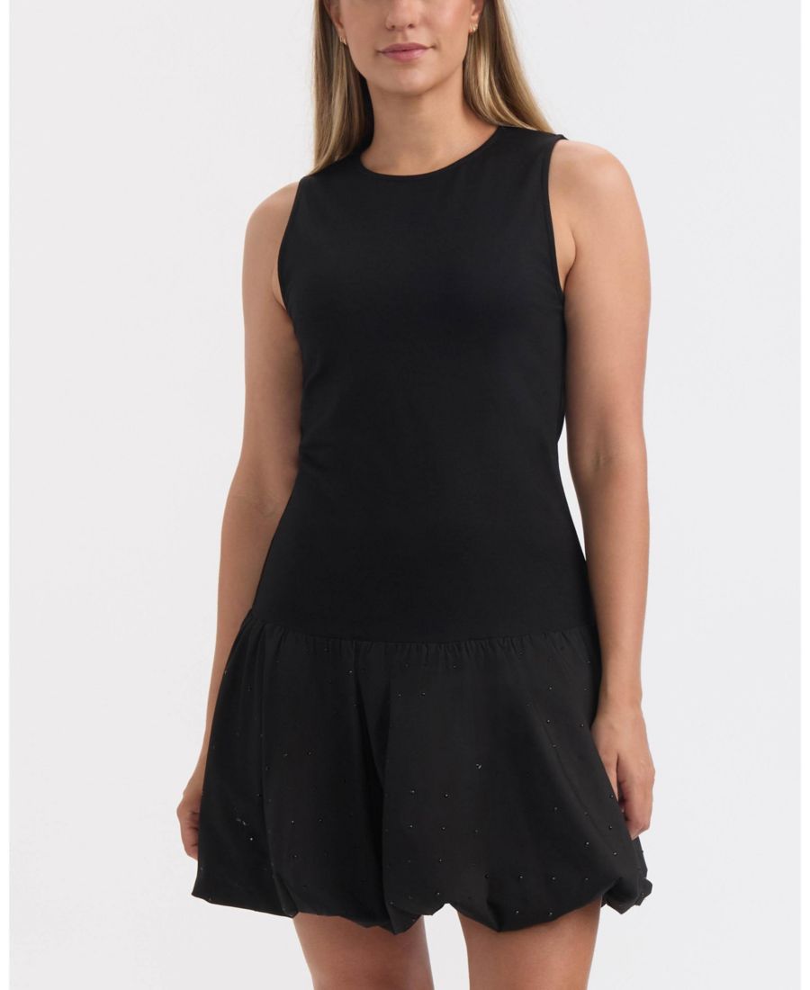 Женское платье-баллон из смешанных материалов Ellen Tracy, Black
Женское платье-баллон из смешанных материалов Ellen Tracy, Black