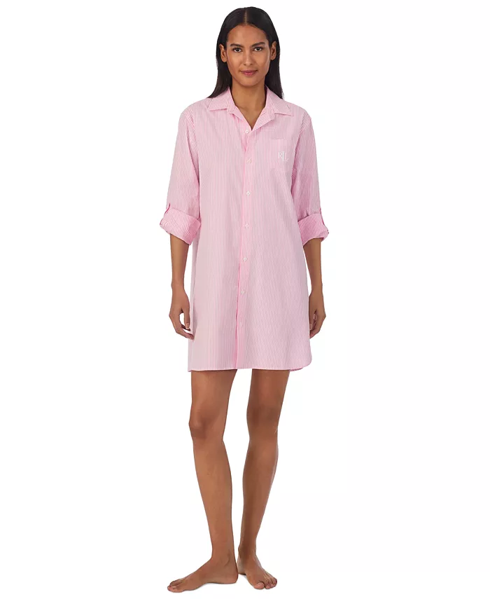 Женская рубашка с длинными рукавами и складным язычком Lauren Ralph Lauren, розовый
Женская рубашка с длинными рукавами и складным язычком Lauren Ralph Lauren, розовый