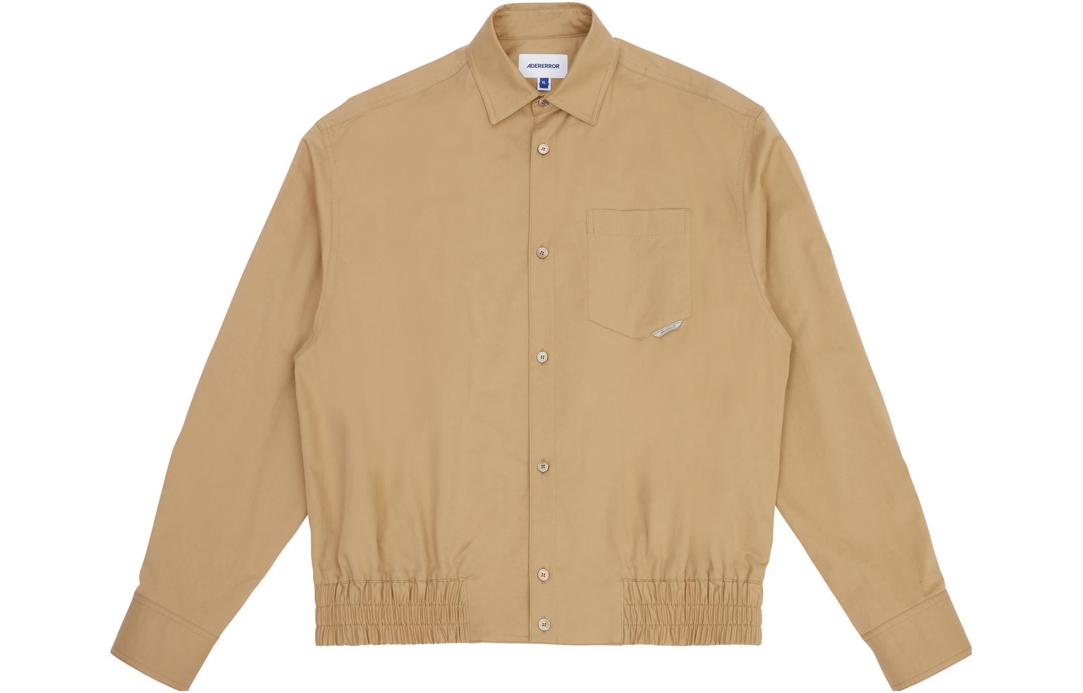 Хлопковая рубашка с логотипом ADER ERROR, хаки
Хлопковая рубашка с логотипом ADER ERROR, хаки