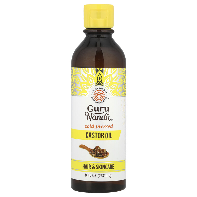 GuruNanda, Cold Pressed Castor Oil, 8 fl oz (237 ml)
GuruNanda, Cold Pressed Castor Oil, 8 fl oz (237 ml)