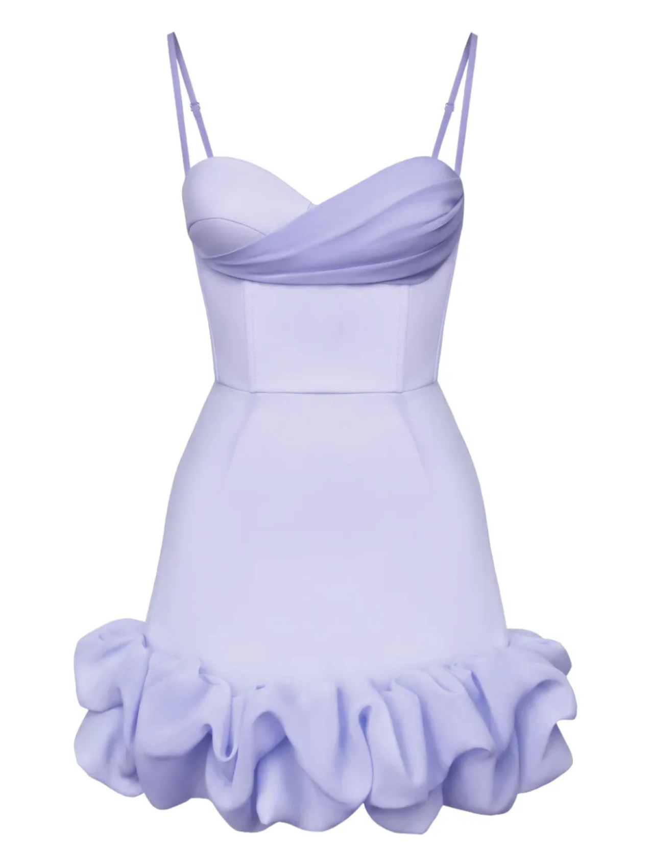 POST MERIDIEM платье мини с драпировкой и оборками, фиолетовый
POST MERIDIEM платье мини с драпировкой и оборками, фиолетовый