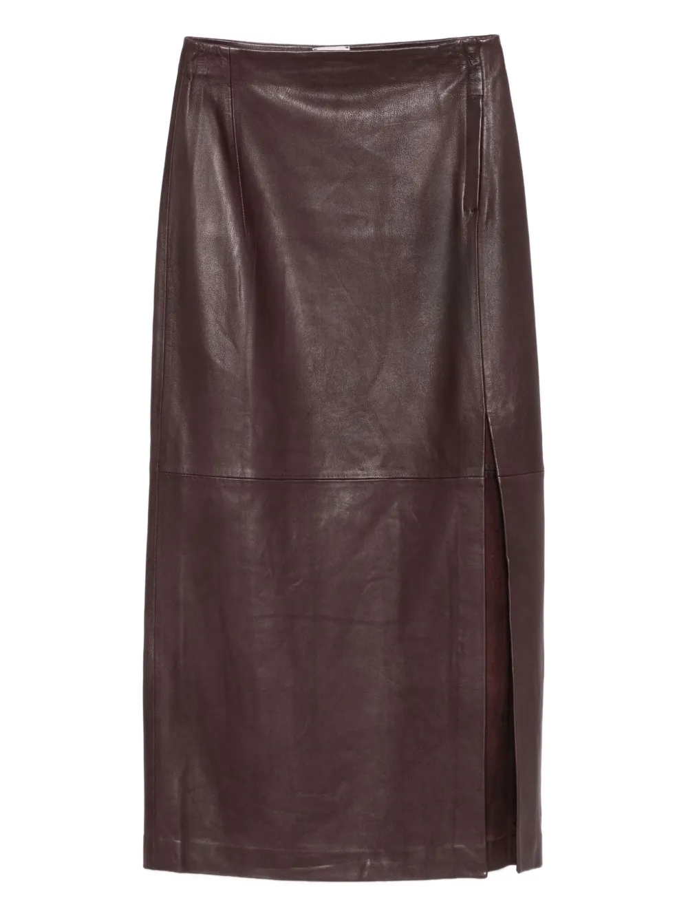 Длинная кожаная юбка с разрезами по бокам Alysi, красный
Длинная кожаная юбка с разрезами по бокам Alysi, красный