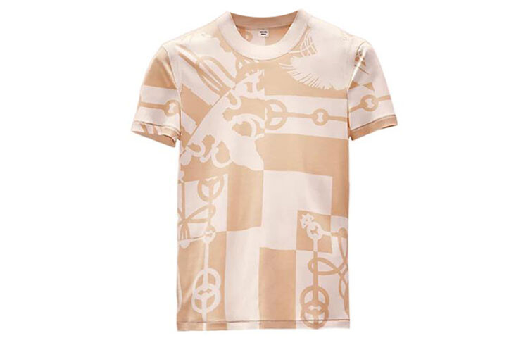 Футболка женская Hermes с узорами, хаки
Футболка женская Hermes с узорами, хаки