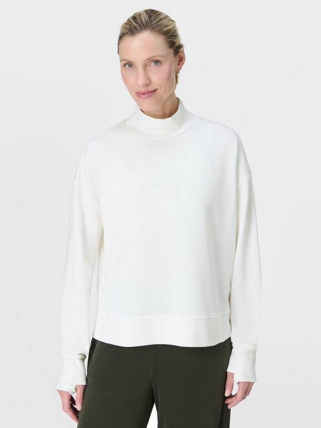 После занятий свитшот с воронкообразным воротником Sweaty Betty, Lily White
После занятий свитшот с воронкообразным воротником Sweaty Betty, Lily White