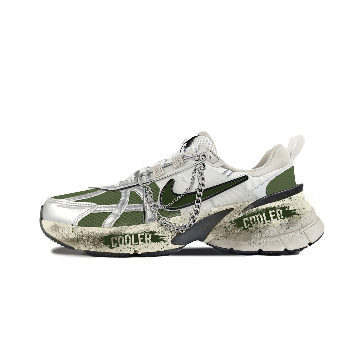 Nike Женские кроссовки V2K Run Abrasion Resistant Low Top белые зеленые
Nike Женские кроссовки V2K Run Abrasion Resistant Low Top белые зеленые