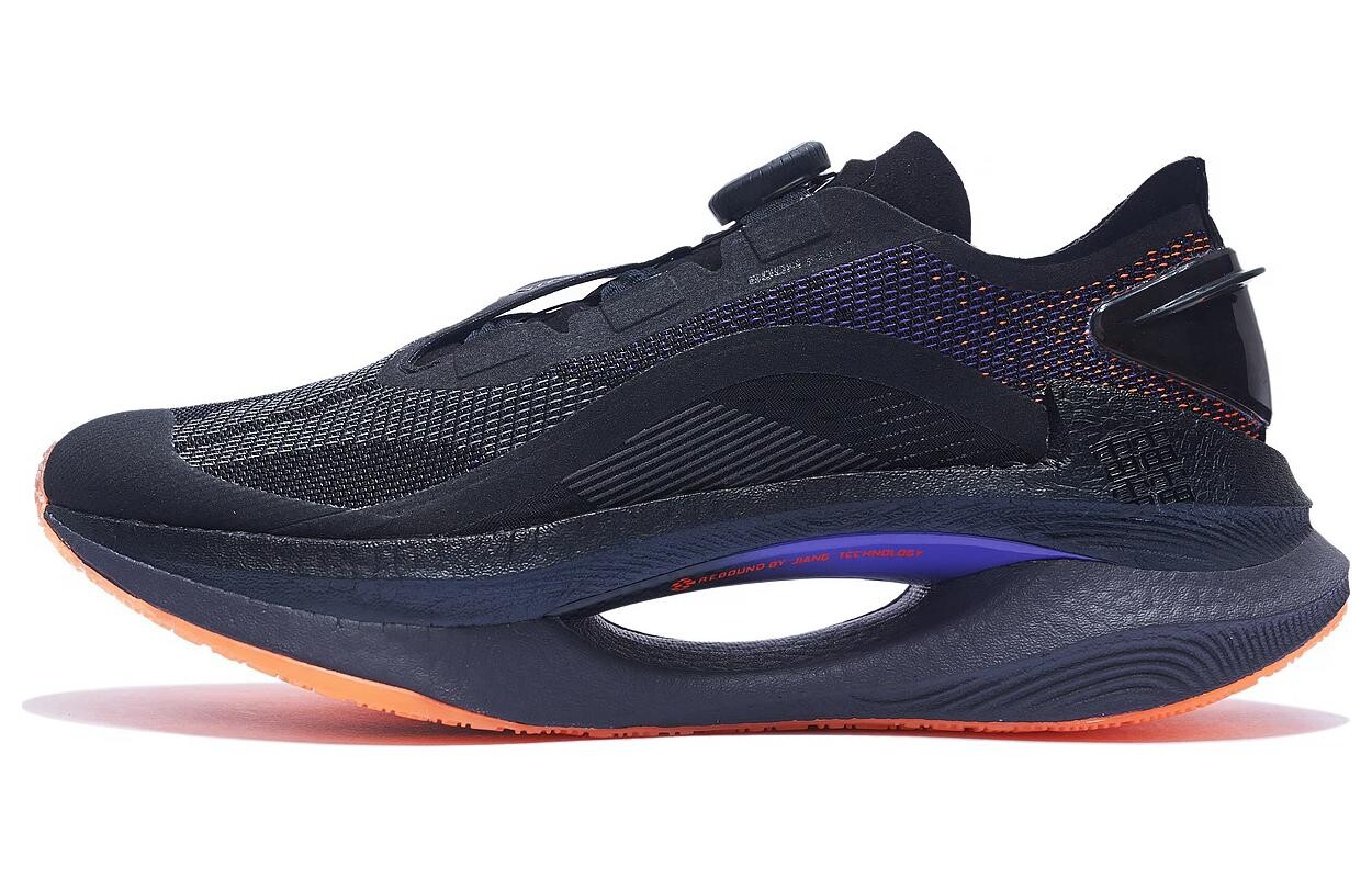 Кроссовки мужские Jueying Low-top черные/фиолетовые/оранжевые Lining 
Кроссовки мужские Jueying Low-top черные/фиолетовые/оранжевые Lining