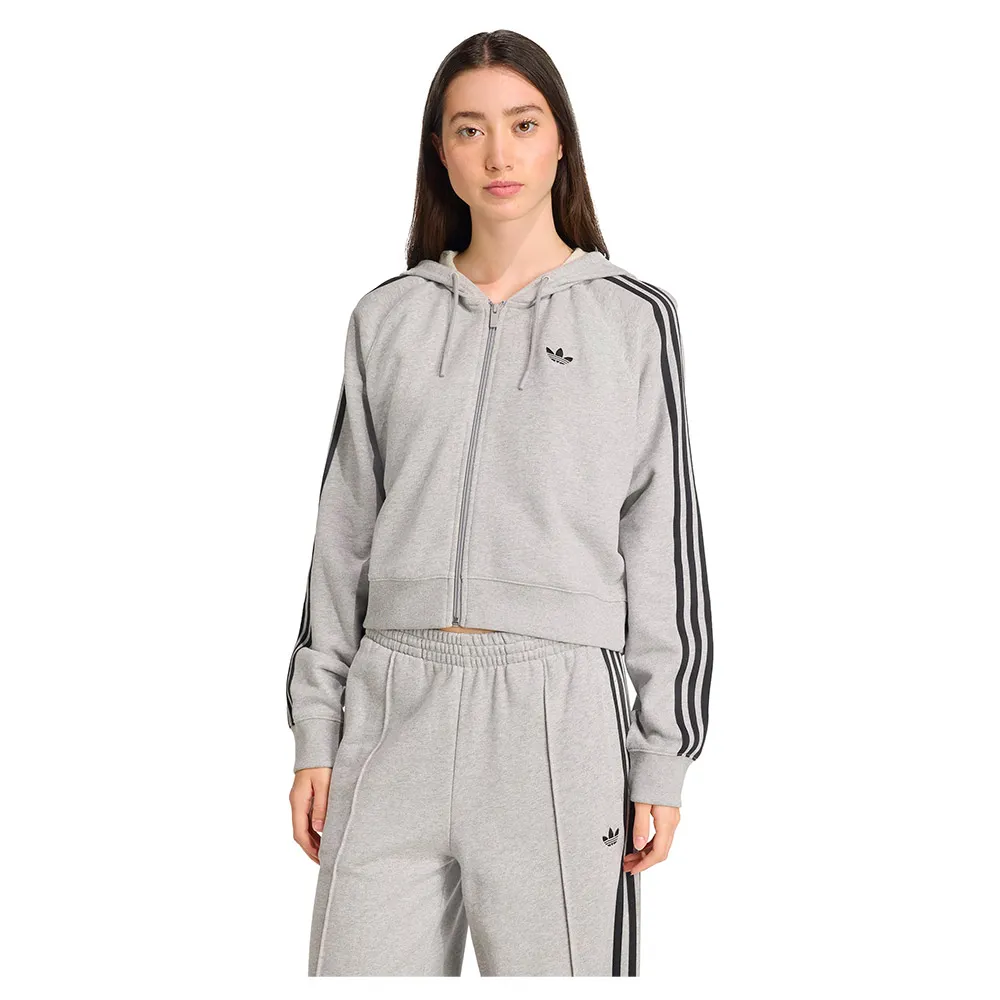 Толстовка adidas Originals 3 Stripes full zip, серый
Толстовка adidas Originals 3 Stripes full zip, серый