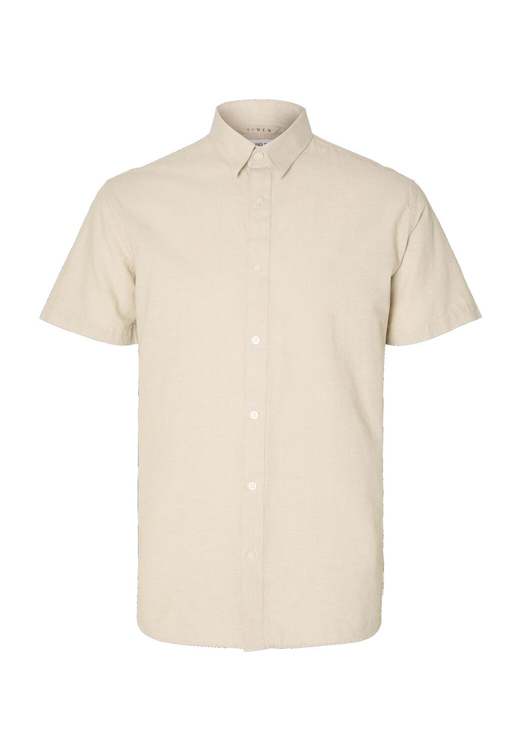 Рубашка повседневная, из льна, стандартного кроя, мужская SELECTED, цвет Pure Cashm 
Рубашка повседневная, из льна, стандартного кроя, мужская SELECTED, цвет Pure Cashm