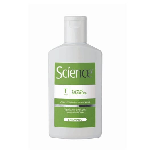 Жидкий шампунь против себореи, 200мл Science
Жидкий шампунь против себореи, 200мл Science