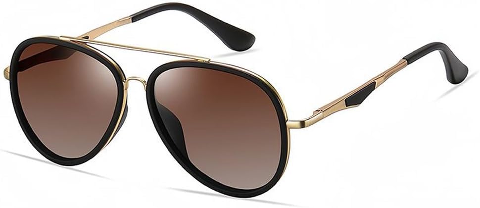 Ретро-солнцезащитные очки для мужчин, плоская верхняя часть, двойная перемычка, солнцезащитные очки для женщин, винтажные очки для путешествий и вождения, защита от ультрафиолета UV400 TYUVIVO, C03 Brown
Ретро-солнцезащитные очки для мужчин, плоская верхняя часть, двойная перемычка, солнцезащитные очки для женщин, винтажные очки для путешествий и вождения, защита от ультрафиолета UV400 TYUVIVO, C03 Brown