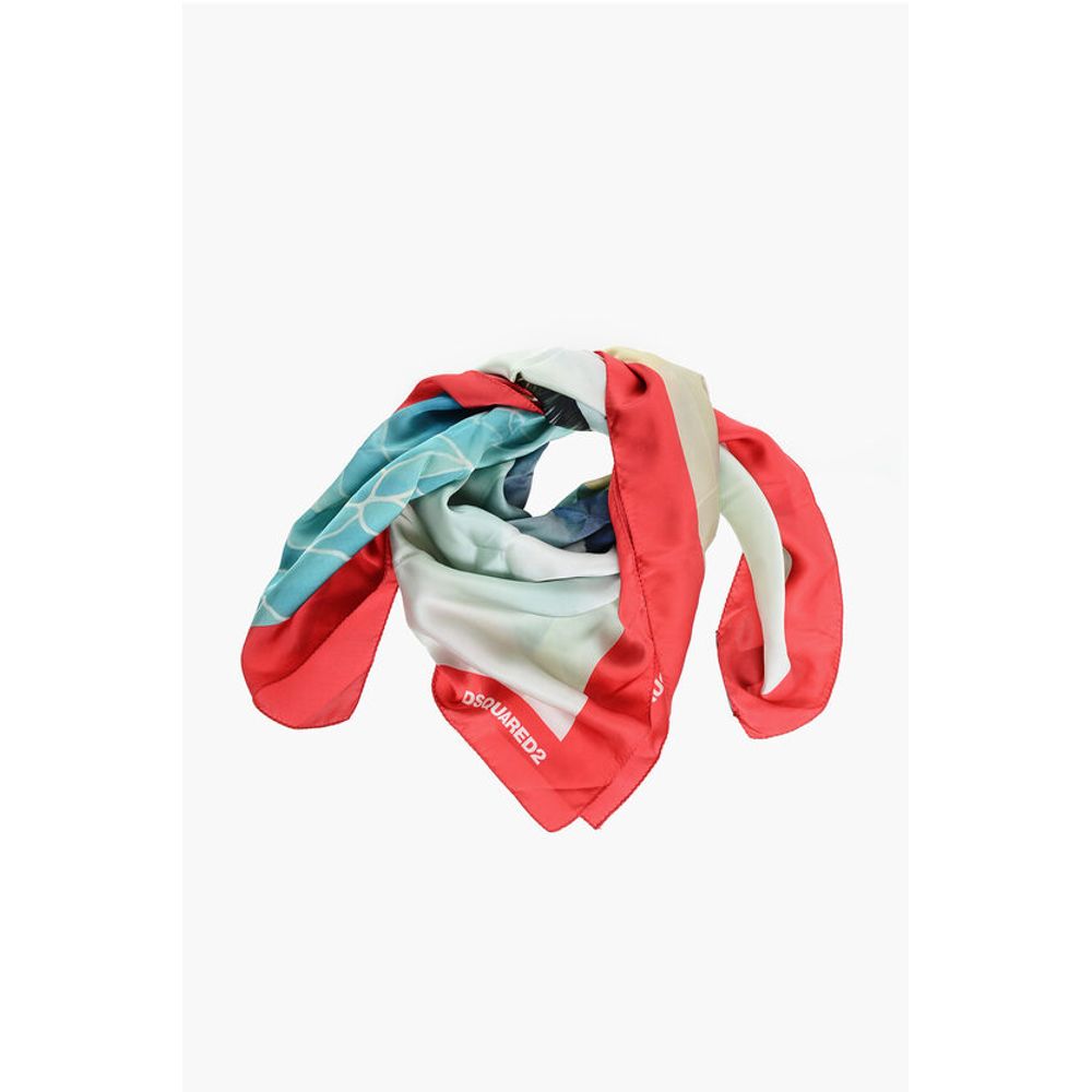 Узорчатый шелковый фуляр Dsquared2, Multicolor
Узорчатый шелковый фуляр Dsquared2, Multicolor