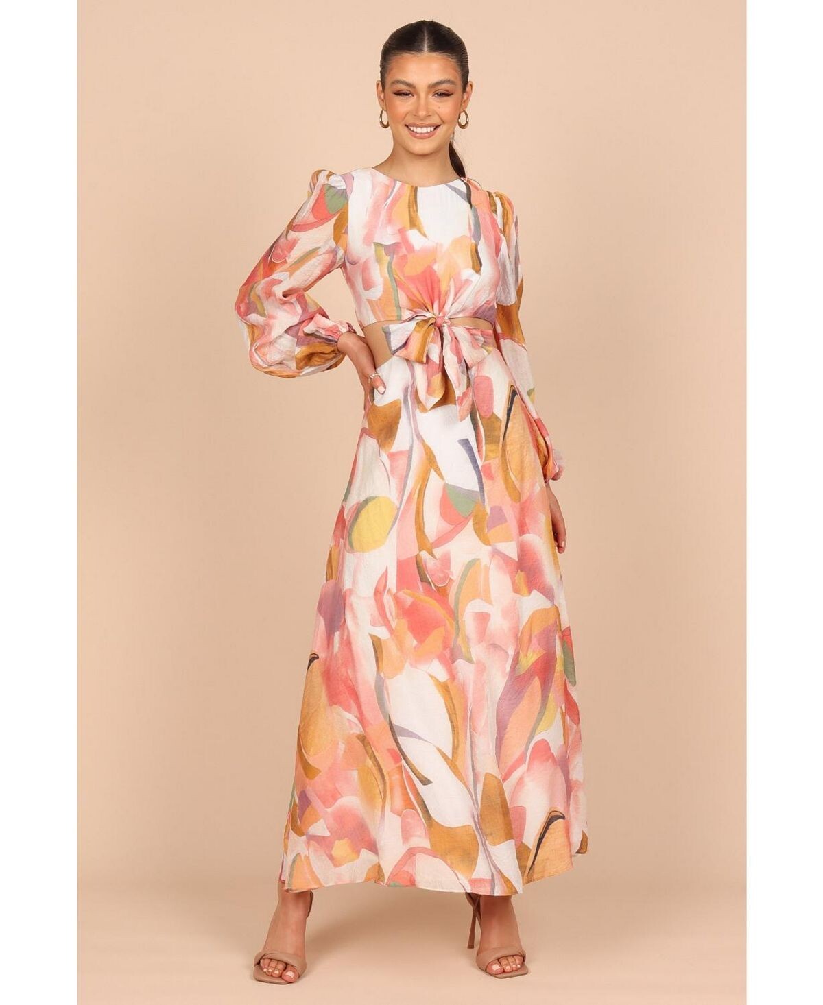 Женское платье макси с длинными рукавами Laquin Petal and Pup, розовый
Женское платье макси с длинными рукавами Laquin Petal and Pup, розовый