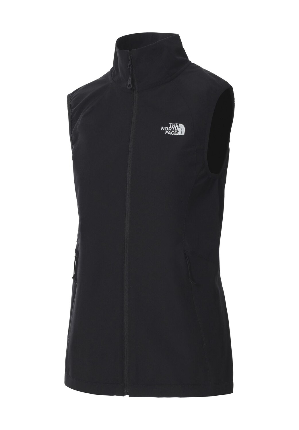 Жилет уличный, ветрозащитный, с воротником-стойкой, женский THE NORTH FACE, черный
Жилет уличный, ветрозащитный, с воротником-стойкой, женский THE NORTH FACE, черный