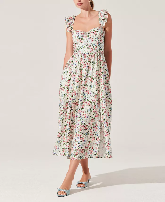 Женское платье Wedelia миди без рукавов с цветочным принтом ASTR the Label, мультиколор
Женское платье Wedelia миди без рукавов с цветочным принтом ASTR the Label, мультиколор