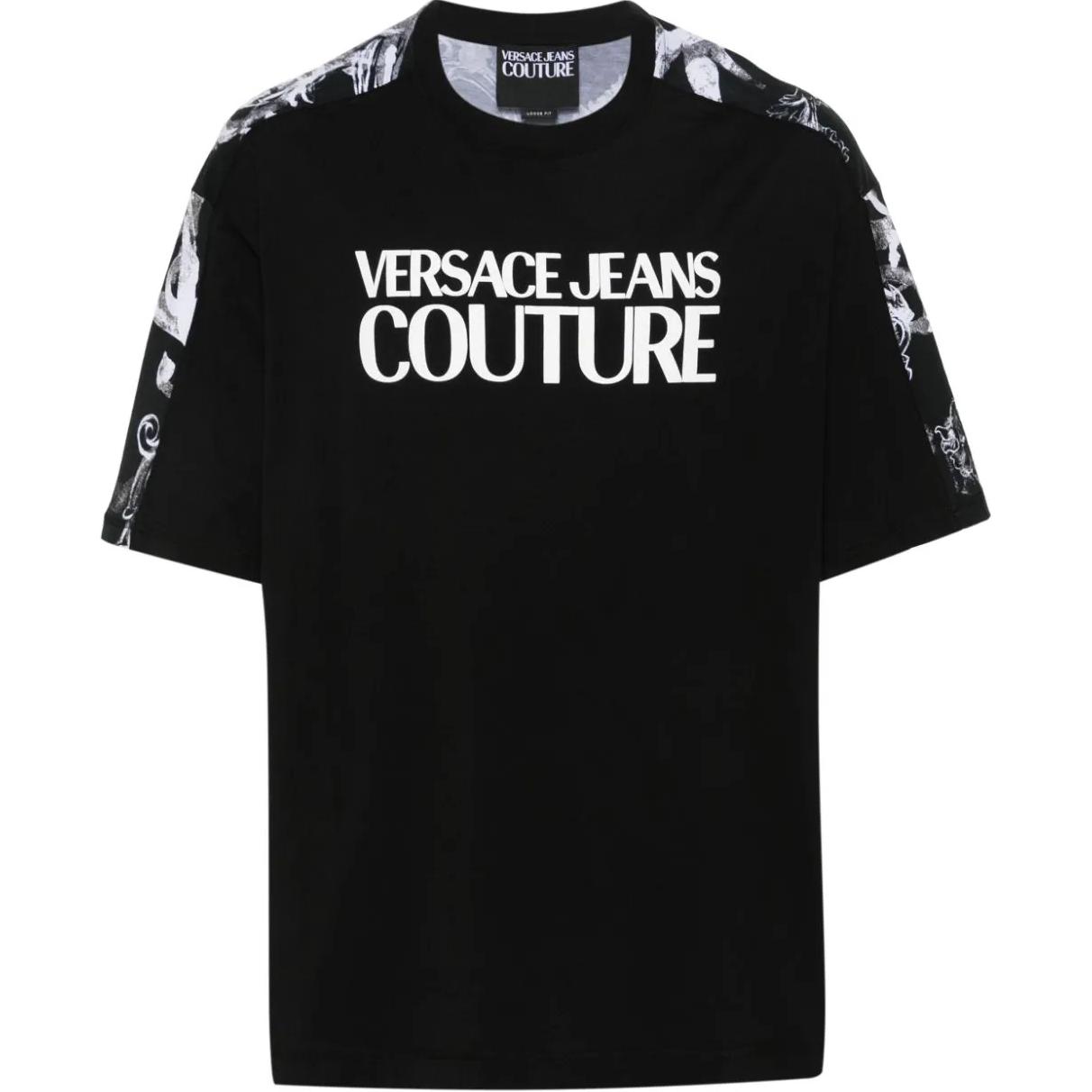 Футболка из хлопка с логотипом VERSACE JEANS COUTURE, черный
Футболка из хлопка с логотипом VERSACE JEANS COUTURE, черный