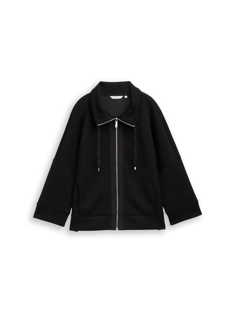 Толстовка с капюшоном на молнии TOM TAILOR, черный
Толстовка с капюшоном на молнии TOM TAILOR, черный