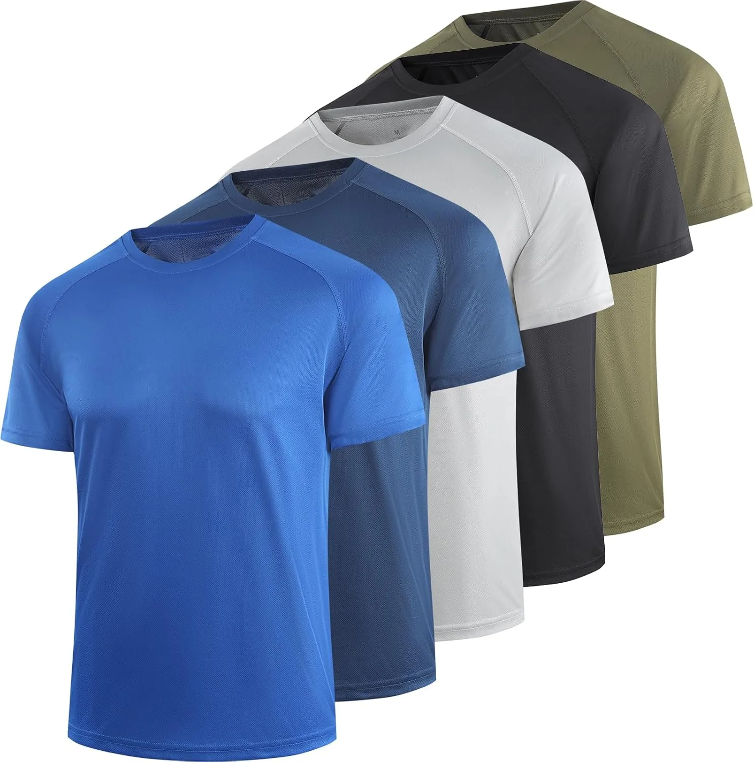 Мужская спортивная футболка с коротким рукавом Moisture Wicking Dry Fit ZUNXEN
Мужская спортивная футболка с коротким рукавом Moisture Wicking Dry Fit ZUNXEN