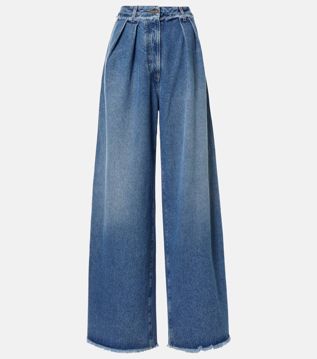 Джинсы с широкими штанинами Alanui, цвет dark blue
Джинсы с широкими штанинами Alanui, цвет dark blue