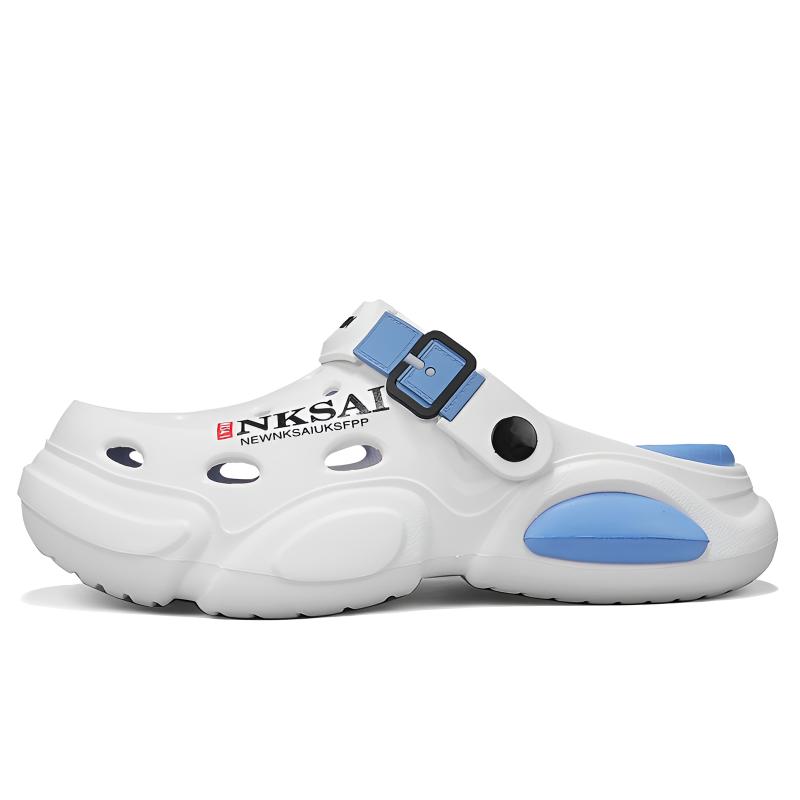 Jinho Клоги мужские бело-голубые, цвет White Blue
Jinho Клоги мужские бело-голубые, цвет White Blue