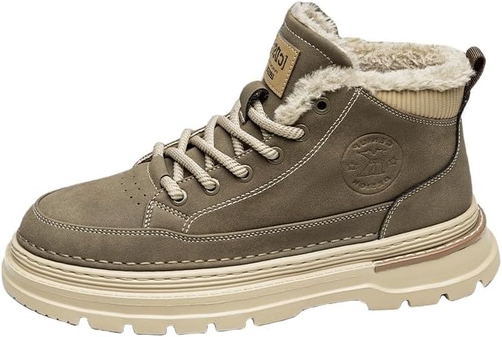 Мужские зимние высокие рабочие/снежные ботинки Clolinde, толстые и теплые. Подходят для активного отдыха на улице, поездок на работу и повседневной носки, хаки
Мужские зимние высокие рабочие/снежные ботинки Clolinde, толстые и теплые. Подходят для активного отдыха на улице, поездок на работу и повседневной носки, хаки