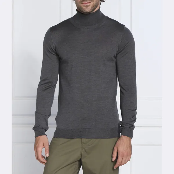 Шерстяная водолазка стандартного кроя с высоким воротником и воротником-стойкой Oscar Jacobson, серый
Шерстяная водолазка стандартного кроя с высоким воротником и воротником-стойкой Oscar Jacobson, серый
