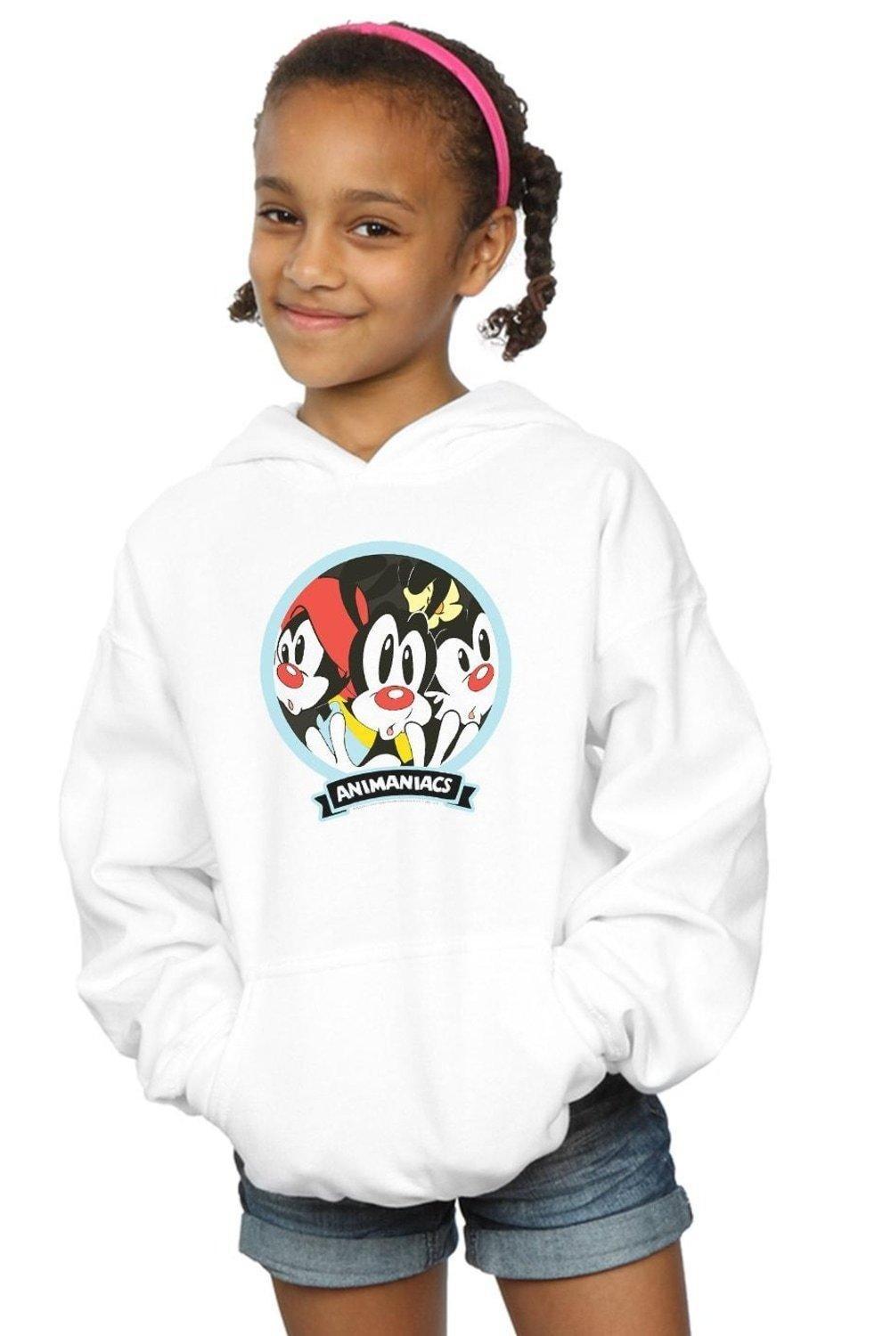 Толстовка с капюшоном «Рыбий глаз» Animaniacs, белый
Толстовка с капюшоном «Рыбий глаз» Animaniacs, белый
