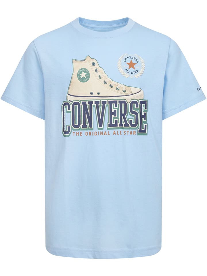 Футболка Converse, светло-синий
Футболка Converse, светло-синий