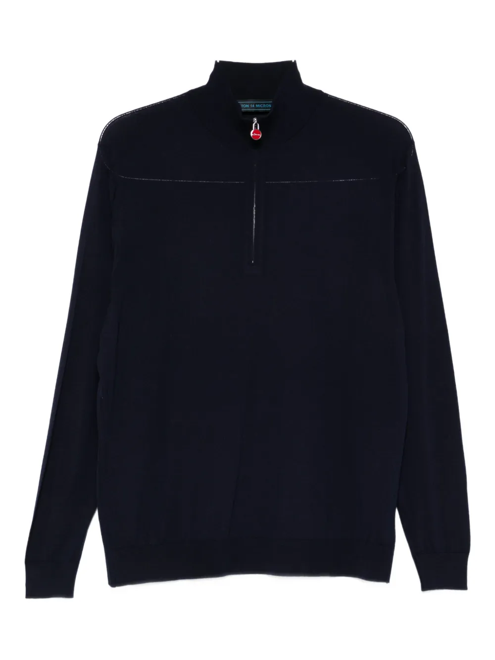 Свитер на молнии с воротником-стойкой Kiton, синий
Свитер на молнии с воротником-стойкой Kiton, синий