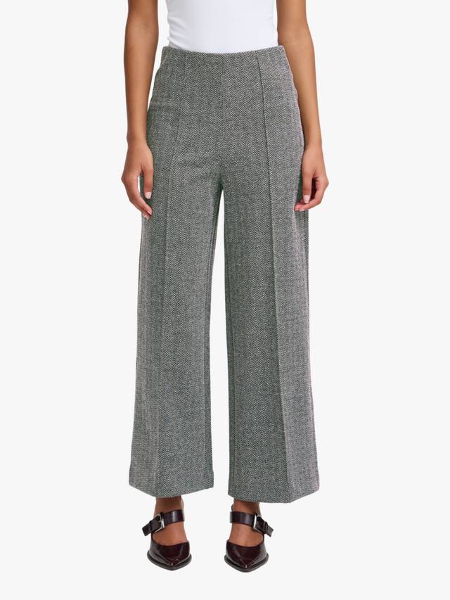 Брюки кейт в елочку ICHI, черный/белый
Брюки кейт в елочку ICHI, черный/белый