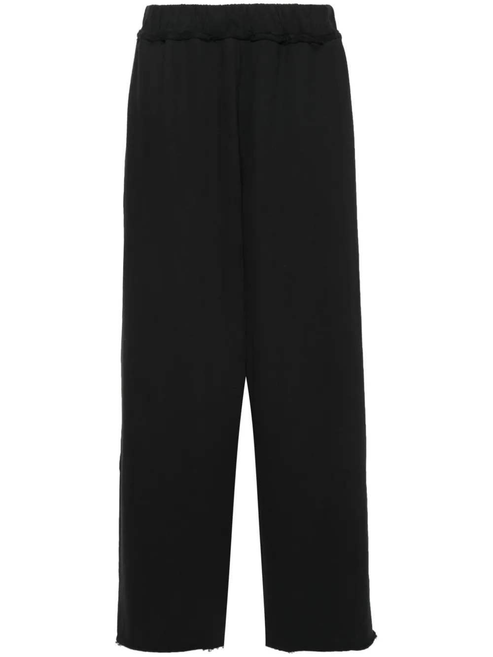 Широкие брюки с вышитым логотипом AIREI, черный 
Широкие брюки с вышитым логотипом AIREI, черный