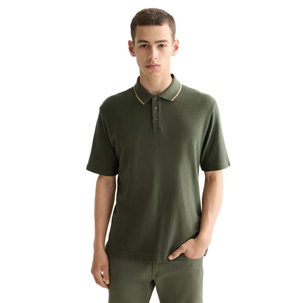 Поло Scotch & Soda Structured Relaxed Fit с коротким рукавом, зеленый
Поло Scotch & Soda Structured Relaxed Fit с коротким рукавом, зеленый