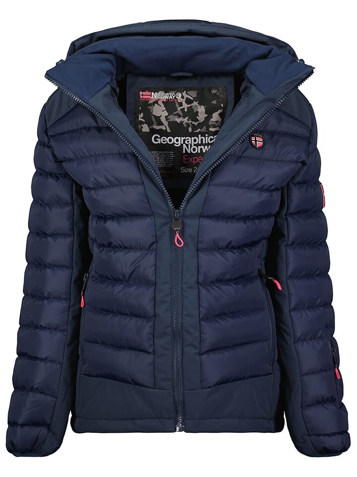 Стеганая куртка Canadian Peak Steppjacke Aurelieneak, темно-синий 
Стеганая куртка Canadian Peak Steppjacke Aurelieneak, темно-синий