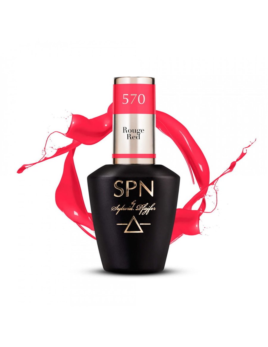 570 Rouge Red гибридный лак 8 мл SPN Nails
570 Rouge Red гибридный лак 8 мл SPN Nails