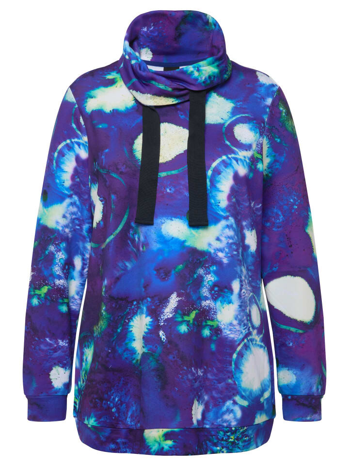 Толстовка Ulla Popken, цвет kobalt blau 
Толстовка Ulla Popken, цвет kobalt blau