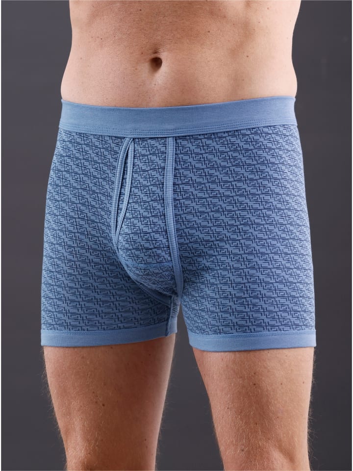 WITT WEIDEN Светло-голубые короткие трусы с принтом
WITT WEIDEN Светло-голубые короткие трусы с принтом