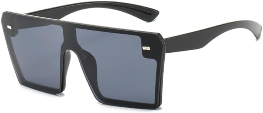 Большие солнцезащитные очки для женщин, с плоской верхней частью, прозрачными линзами, цельные, для мужчин, с зеркальными линзами, защита от УФ-излучения UV400 HDUBFY, Model Black
Большие солнцезащитные очки для женщин, с плоской верхней частью, прозрачными линзами, цельные, для мужчин, с зеркальными линзами, защита от УФ-излучения UV400 HDUBFY, Model Black