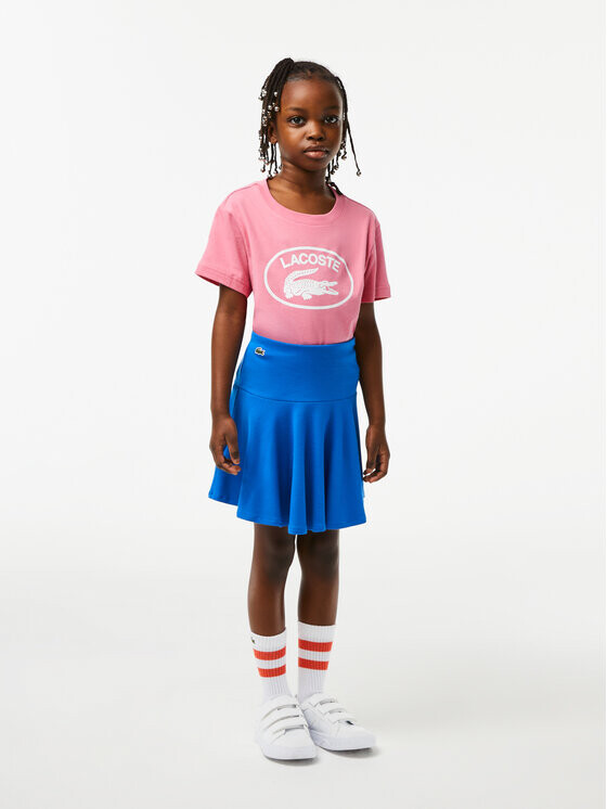 Плиссированная юбка стандартного кроя Lacoste, синий 
Плиссированная юбка стандартного кроя Lacoste, синий