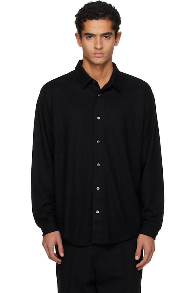 Шерстяная рубашка на пуговицах Lady White Co., черный
Шерстяная рубашка на пуговицах Lady White Co., черный