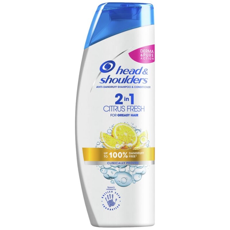 Head&Shoulders Цитрусовая свежесть 2в1 Шампунь и кондиционер для волос 400мл Head & Shoulders
Head&Shoulders Цитрусовая свежесть 2в1 Шампунь и кондиционер для волос 400мл Head & Shoulders