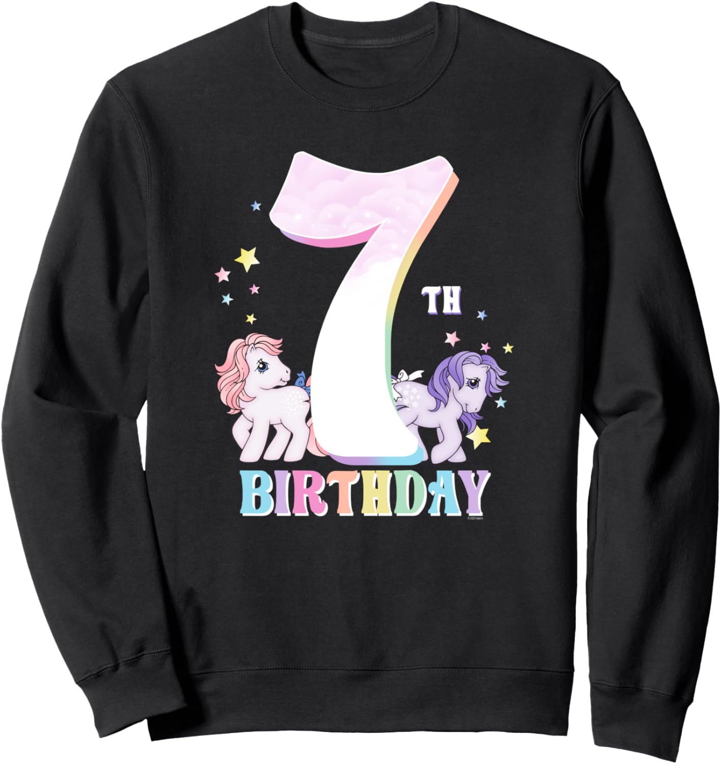 Толстовка с надписью «Блоссом и сахарная вата» в честь 7-летия My Little Pony, черный
Толстовка с надписью «Блоссом и сахарная вата» в честь 7-летия My Little Pony, черный