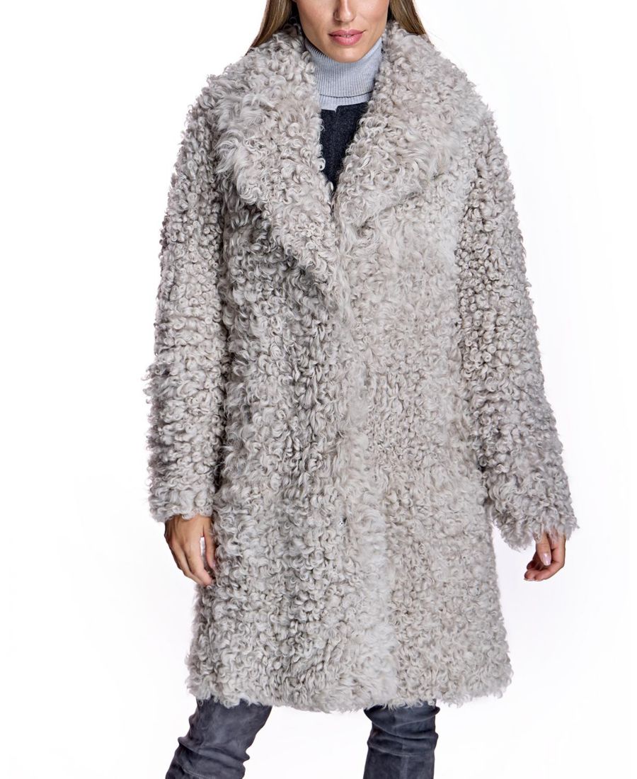 Женское пальто из овчины для прогулок Julia & Stella By Maximilian, Beige multi
Женское пальто из овчины для прогулок Julia & Stella By Maximilian, Beige multi