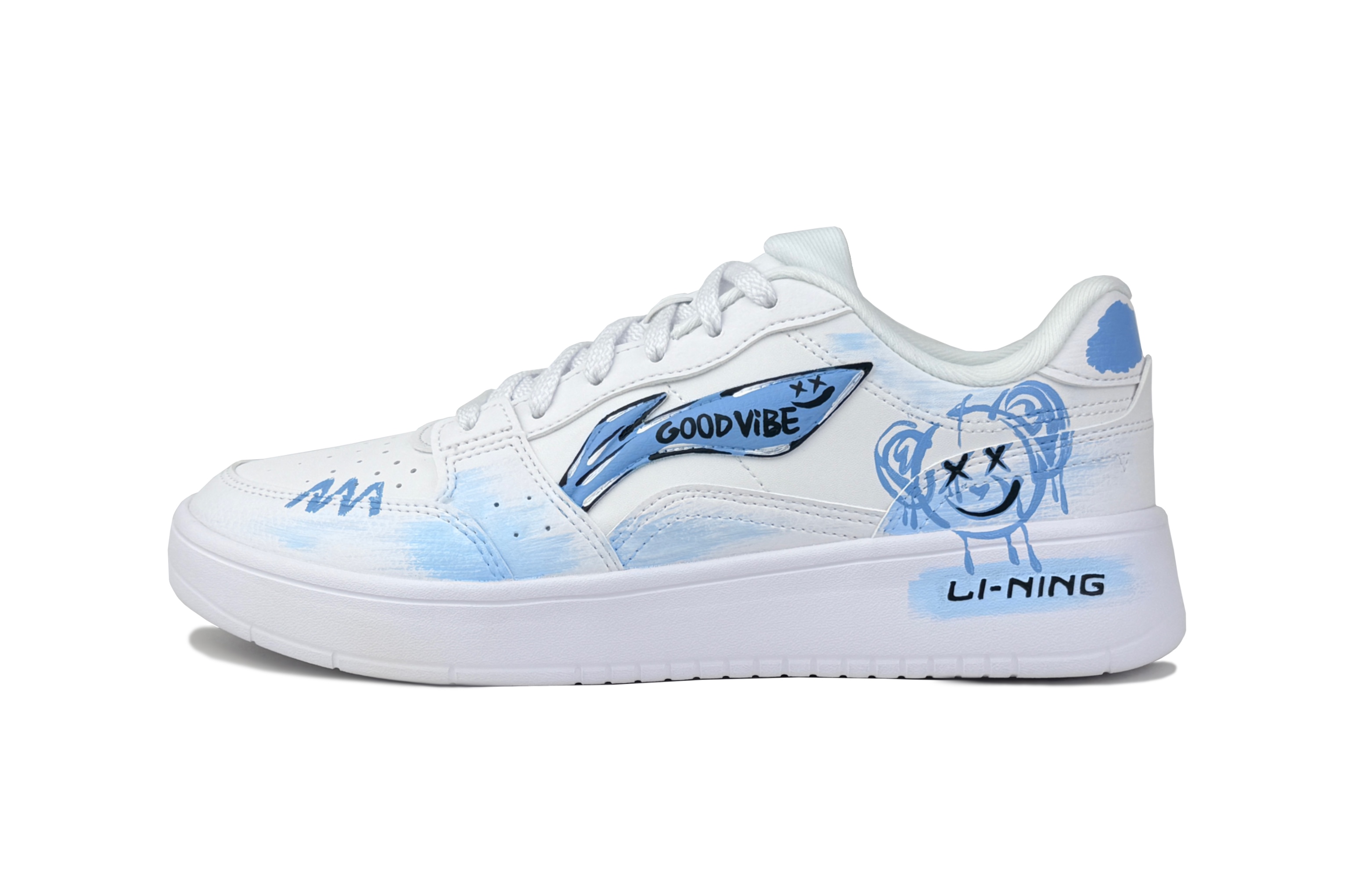 LINING Acer Truncatum устойчивые к истиранию, легкие и дышащие низкие кроссовки для скейтбординга мужские Blue
LINING Acer Truncatum устойчивые к истиранию, легкие и дышащие низкие кроссовки для скейтбординга мужские Blue