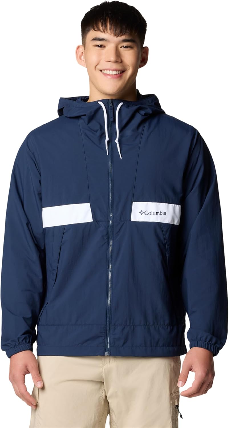 Ветровка Columbia Mens Spire Valley с капюшоном, Collegiate Navy/White
Ветровка Columbia Mens Spire Valley с капюшоном, Collegiate Navy/White