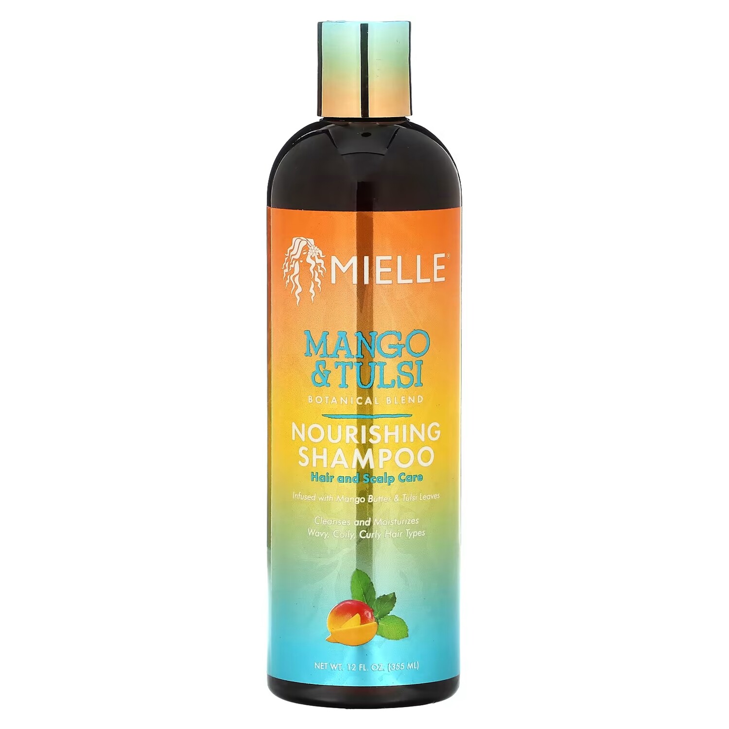 Шампунь Mielle Mango & Tulsi питательный, 355 мл
Шампунь Mielle Mango & Tulsi питательный, 355 мл