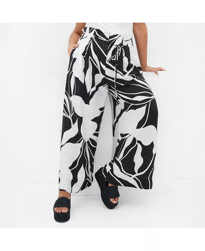 Брюки с принтом Peta больших размеров CITY CHIC, черный
Брюки с принтом Peta больших размеров CITY CHIC, черный