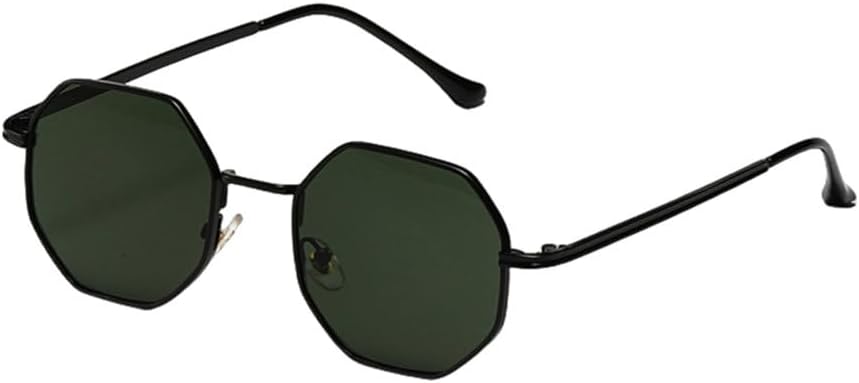 MUTYNE Женские винтажные солнцезащитные очки Мужские металлические золотисто-зелено-коричневые восьмиугольные солнцезащитные очки для женщин Polygon UV400, Black With Green
MUTYNE Женские винтажные солнцезащитные очки Мужские металлические золотисто-зелено-коричневые восьмиугольные солнцезащитные очки для женщин Polygon UV400, Black With Green