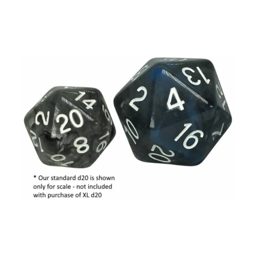 XL d20 – Полночь, Game Dice - XL d20's
XL d20 – Полночь, Game Dice - XL d20's