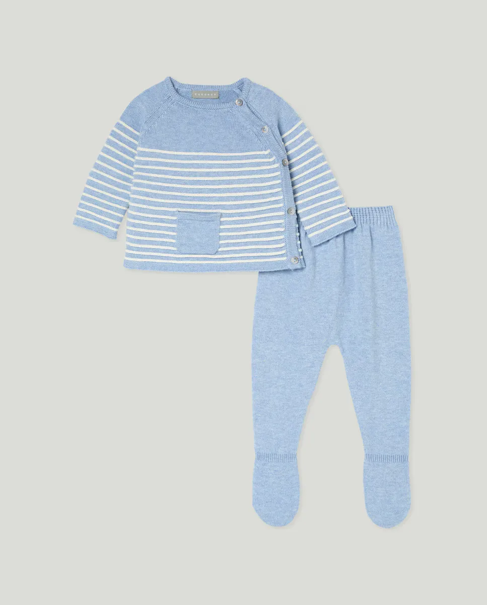 Полосатый комплект детского пледа Coconut El Corte Inglés, синий
Полосатый комплект детского пледа Coconut El Corte Inglés, синий